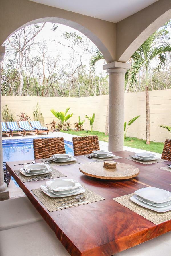 Tulum Stunning Villa For 10-Cabana-Private Pool-Parking Exterior foto